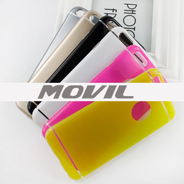 NP-1909 TPU transparente funda para iPhone  6-13